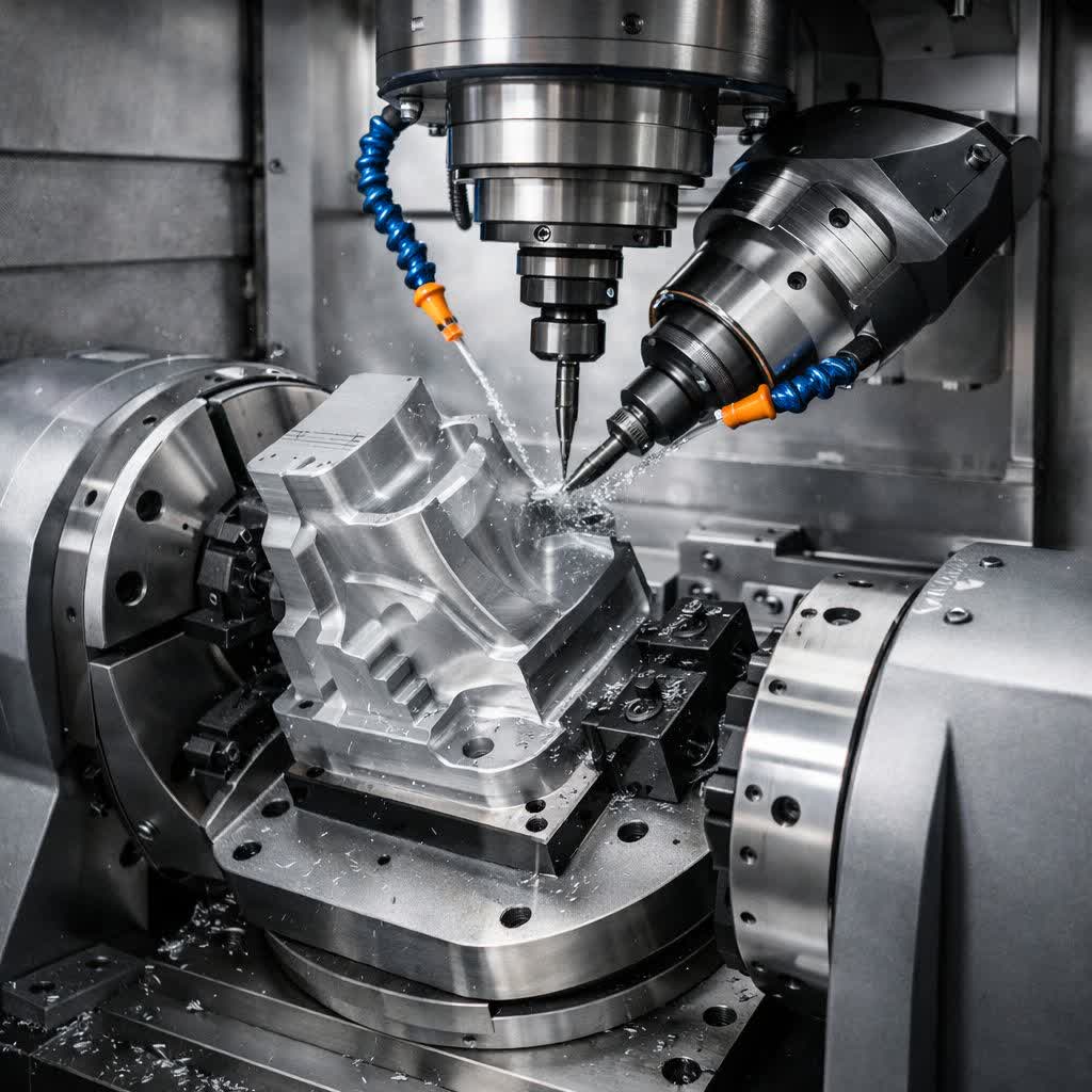 دستگاه CNC پنج محور چیست و چرا انقلابی در ماشینکاری فلز است؟